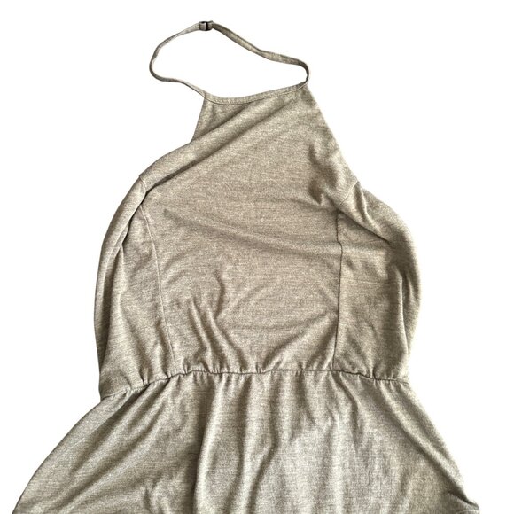 Halter-Neck Romper With Elastic Waist By Banana Lemon - Picture 2 of 4